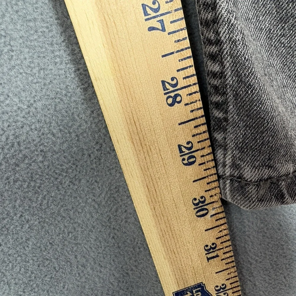 NEW Levi's 513 Slim Straight Jeans Men's Size 38x30 Gray Stretch Denim